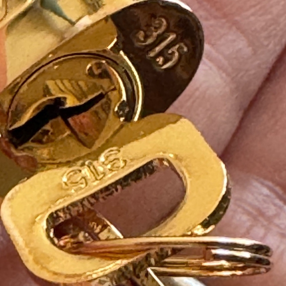 🌸SOLD🌸 Louis Vuitton #315 lock and 2 keys in Mint Condition Professionally - Picture 5 of 7
